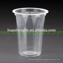 Tasse en plastique jetable PP de la meilleure qualité certifiée FDA 250 ml